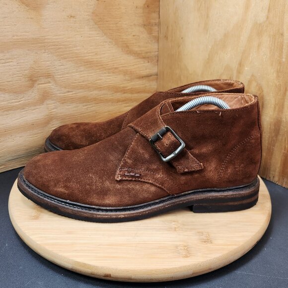 Frye William Monk Chukka Suede Boots main image 5